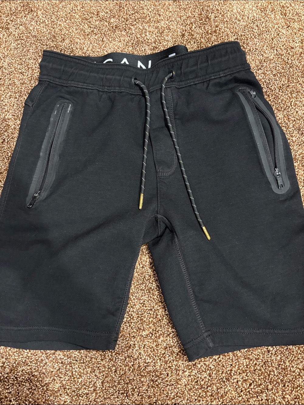 American Eagle Outfitters Black Athletic Drawstring Shorts